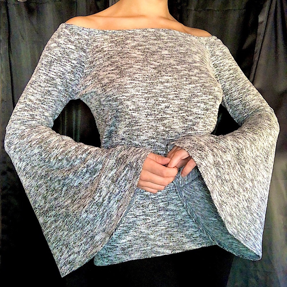 Off the Shoulder, Bell Sleeve blouse